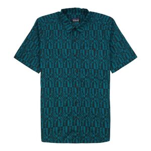 Patagonia Men's Go To Shirt Penguin Squawk: Belay Blue - Men's Small